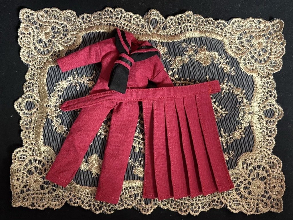 シチリアサイズ セーラーサロペット