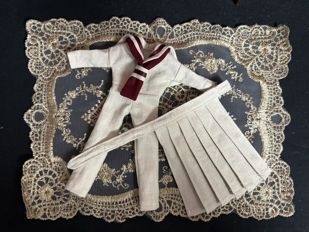 シチリアサイズ セーラーサロペット