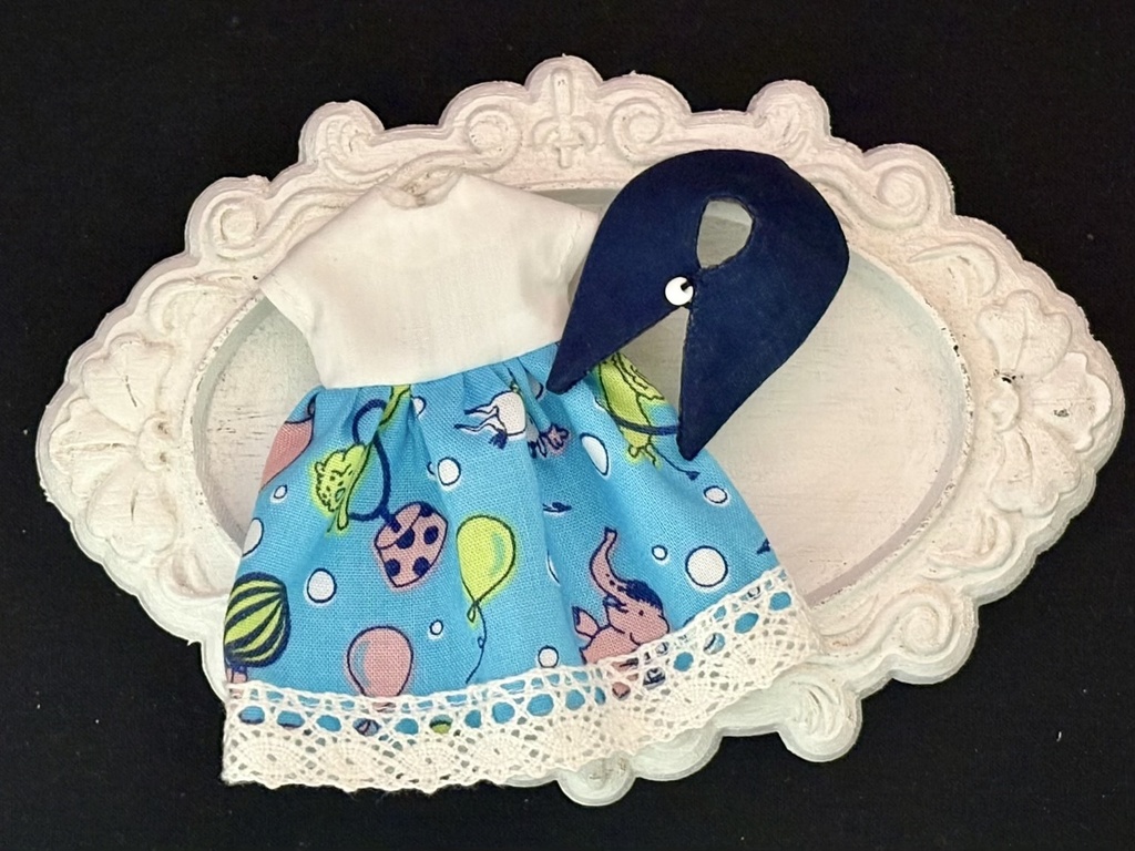 付襟ワンピース