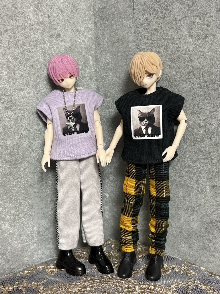 ネコサングラスノースリーブT