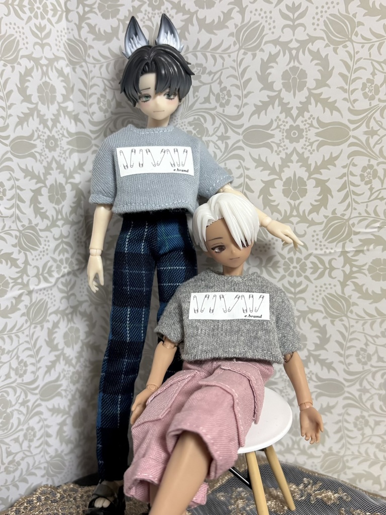 安全ピンショート半T