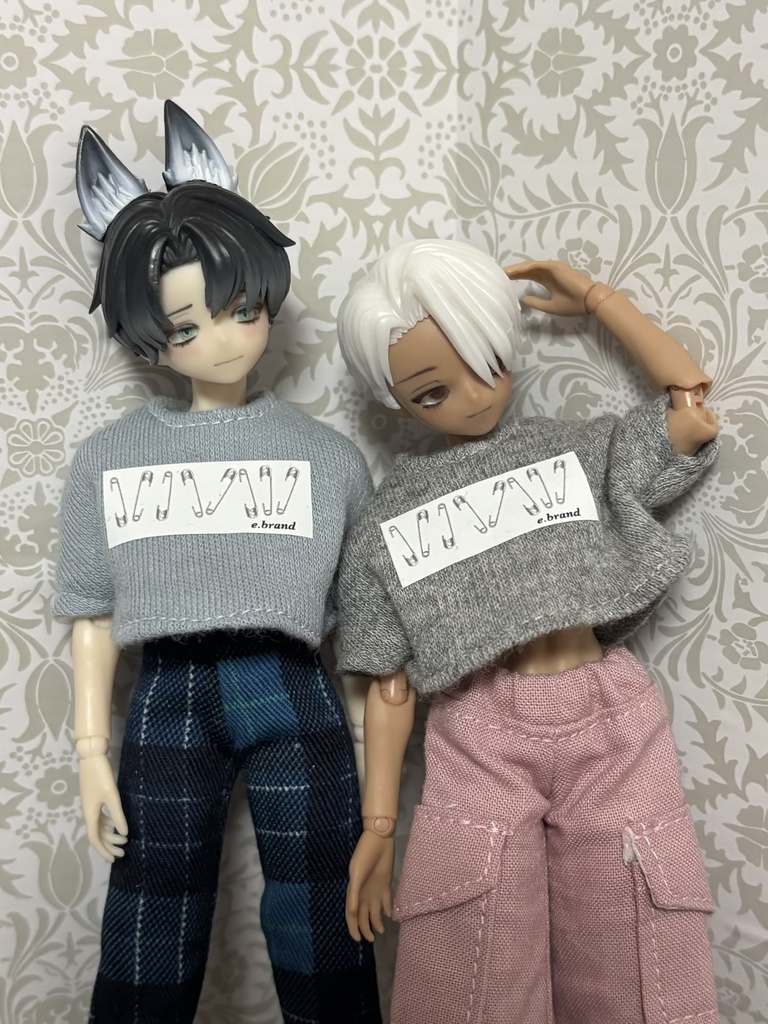 安全ピンショート半T