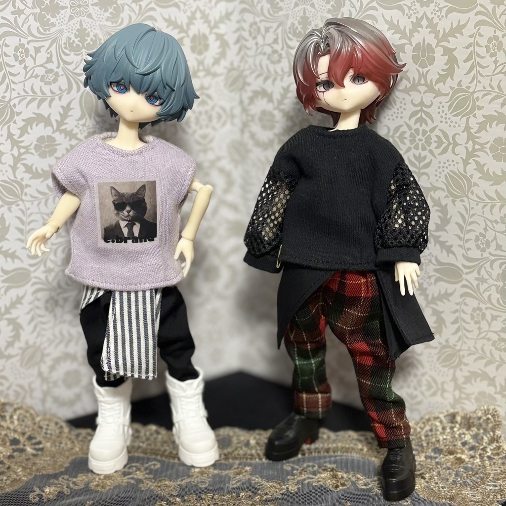 スカーフ付きサルエルパンツ