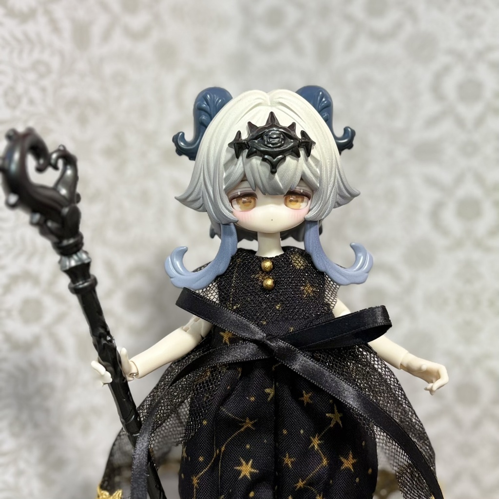 星柄サロペット