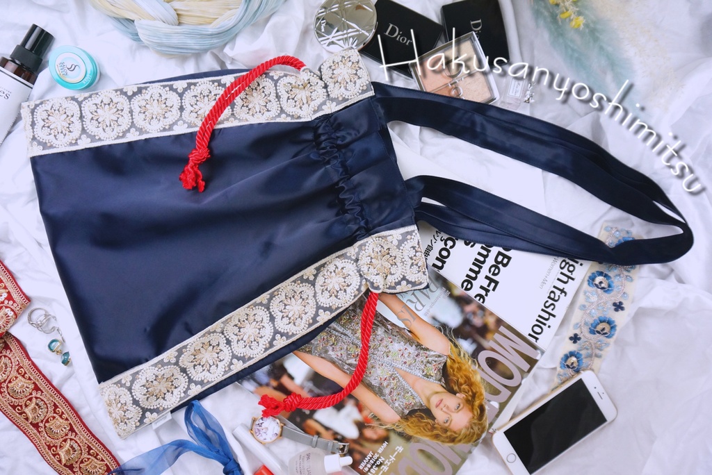 白山吉光イメージ【おでかけ巾着トート】