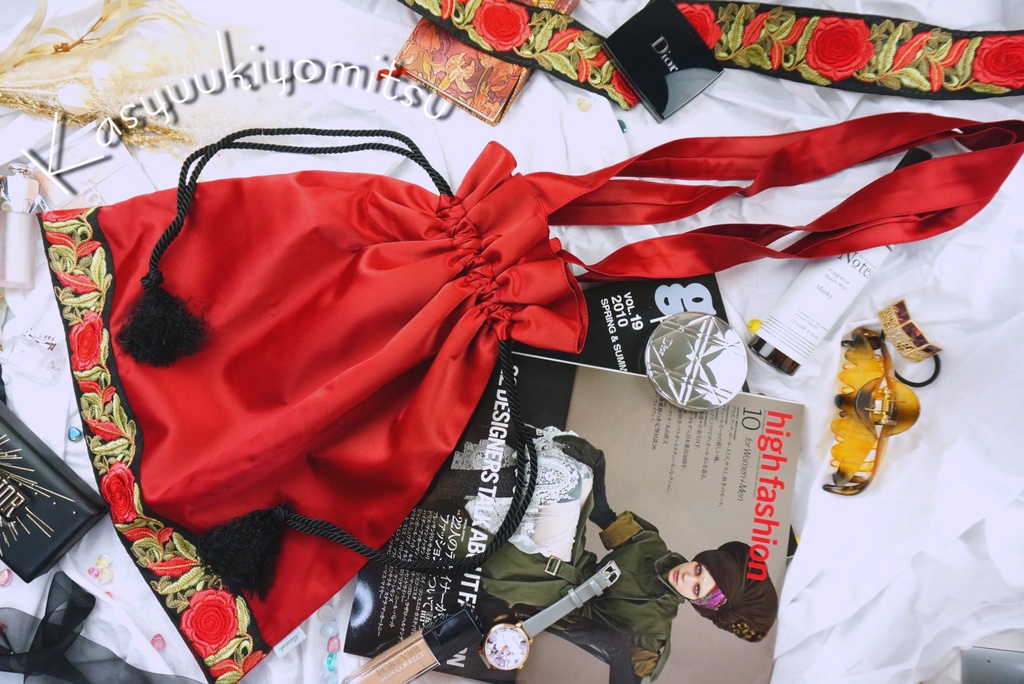 加州清光イメージ【おでかけ巾着トート】