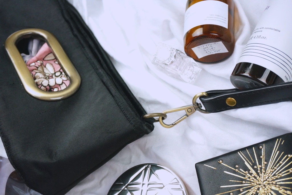 2wayクリアトート【トラベル巾着サイズ】