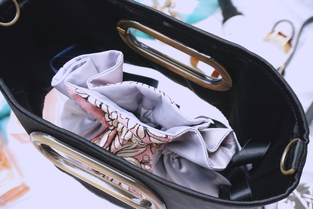 2wayクリアトート【トラベル巾着サイズ】