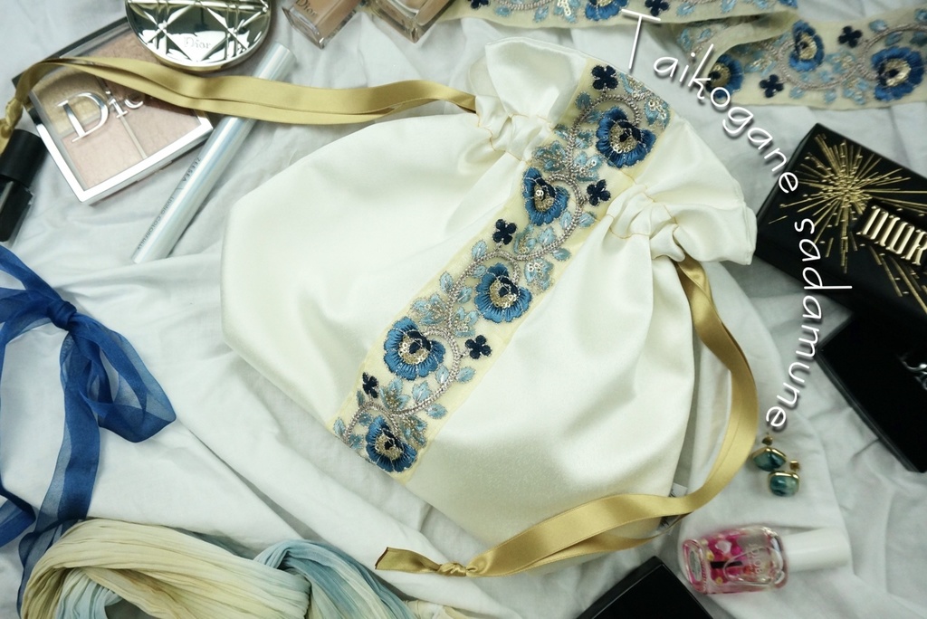 太鼓鐘貞宗イメージ【トラベル巾着ポーチ】