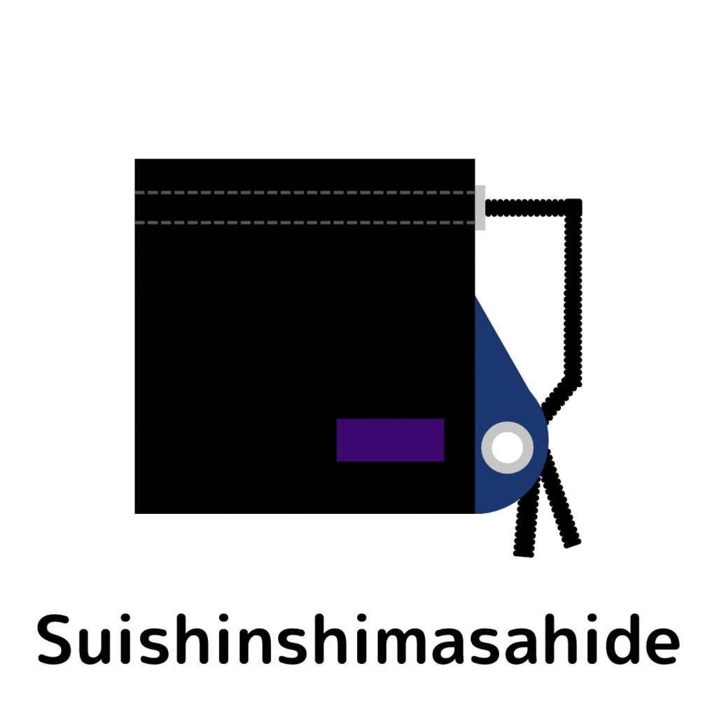 刀剣男士イメージ【マイクロ巾着ポーチ】