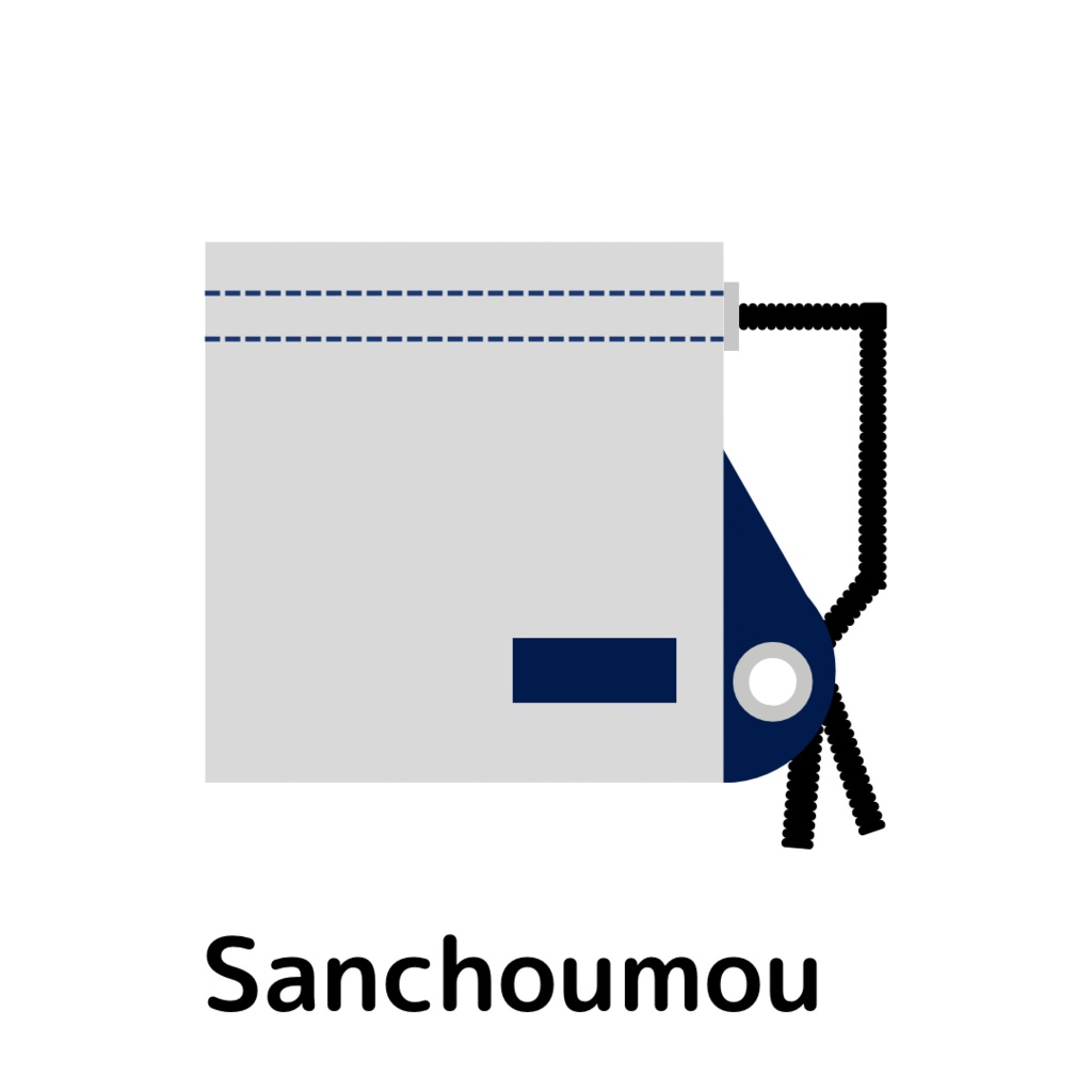 刀剣男士イメージ【マイクロ巾着ポーチ】