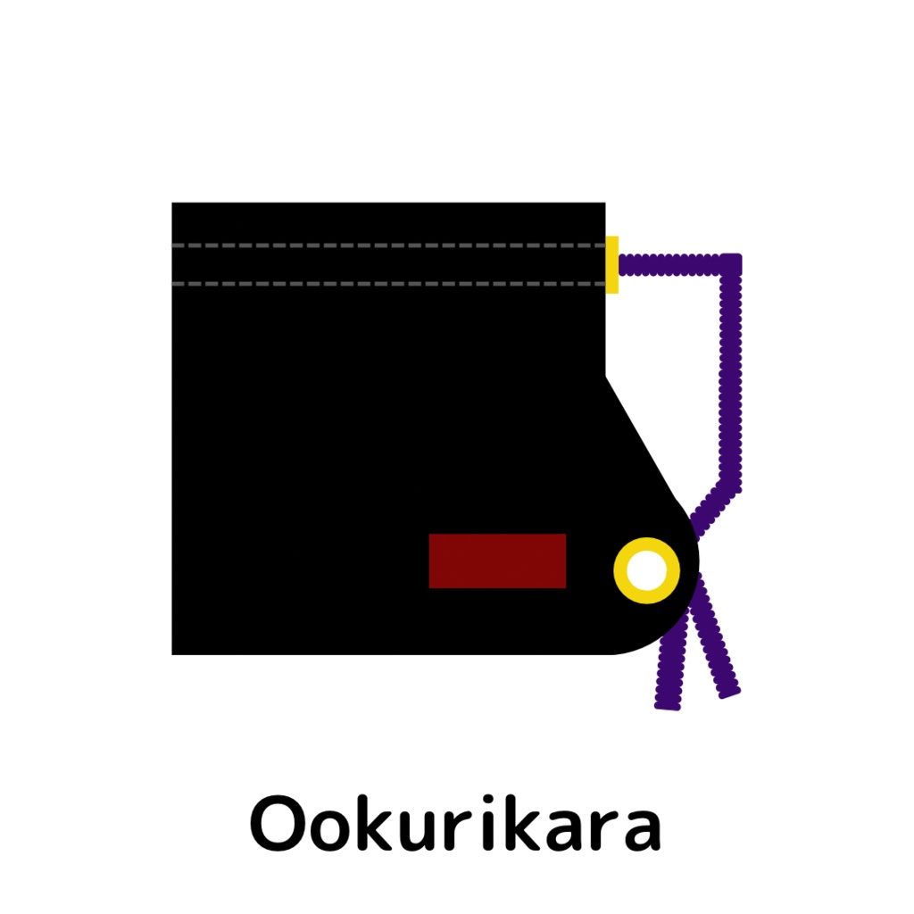 刀剣男士イメージ【マイクロ巾着ポーチ】