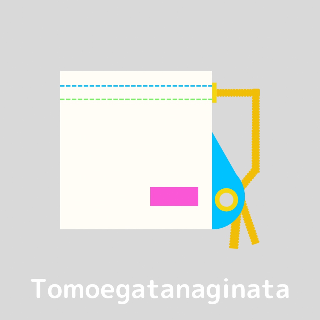 刀剣男士イメージ【マイクロ巾着ポーチ】