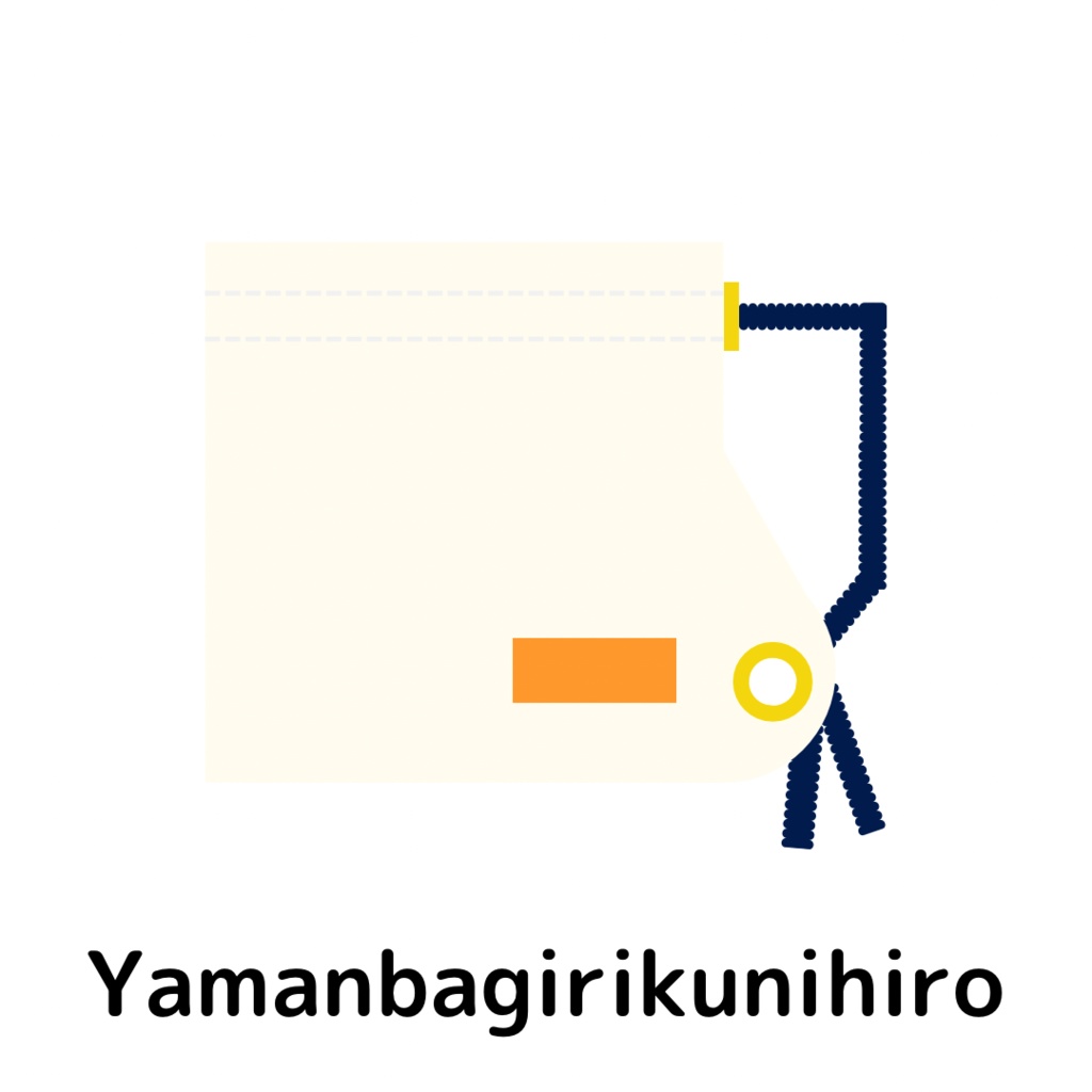 刀剣男士イメージ【マイクロ巾着ポーチ】