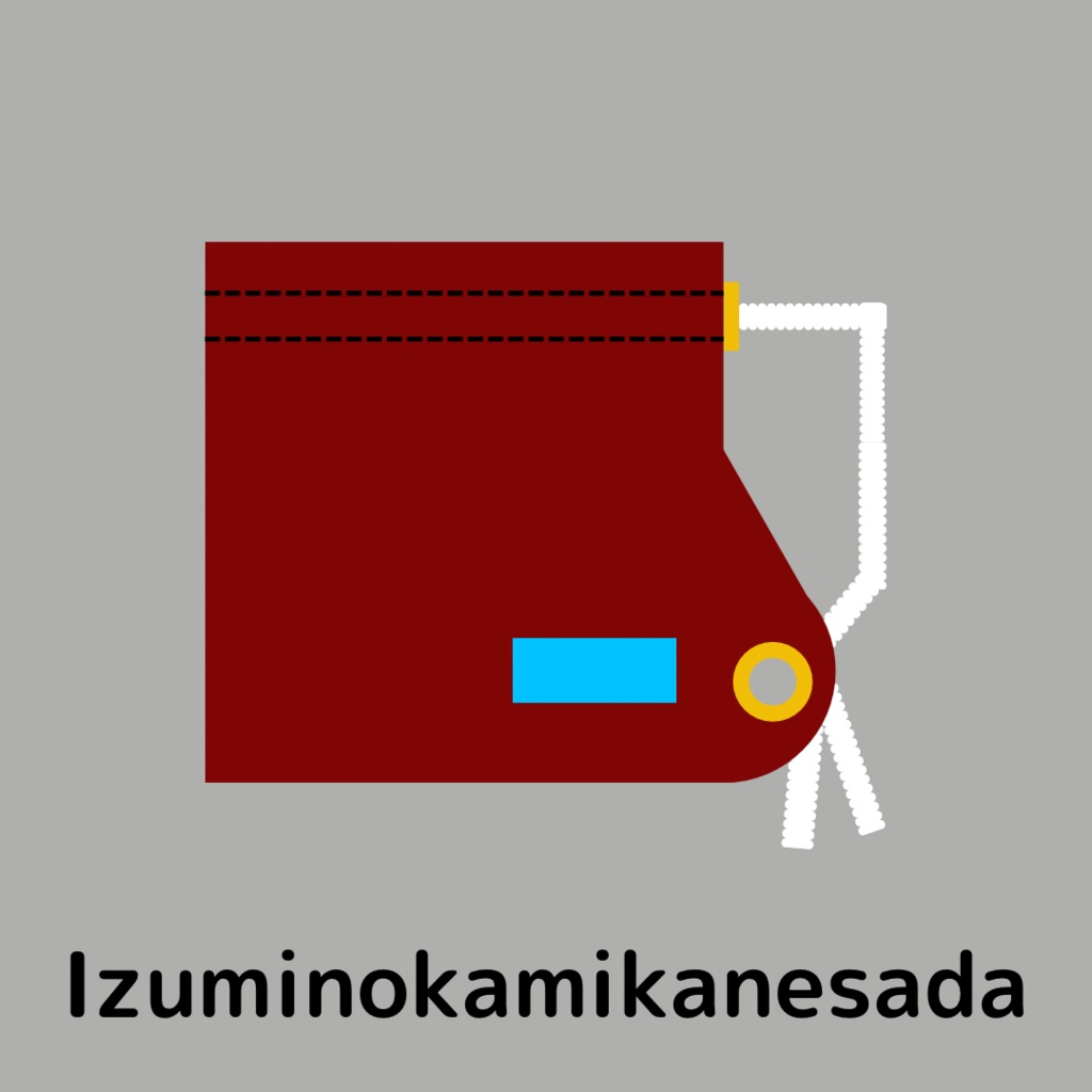刀剣男士イメージ【マイクロ巾着ポーチ】