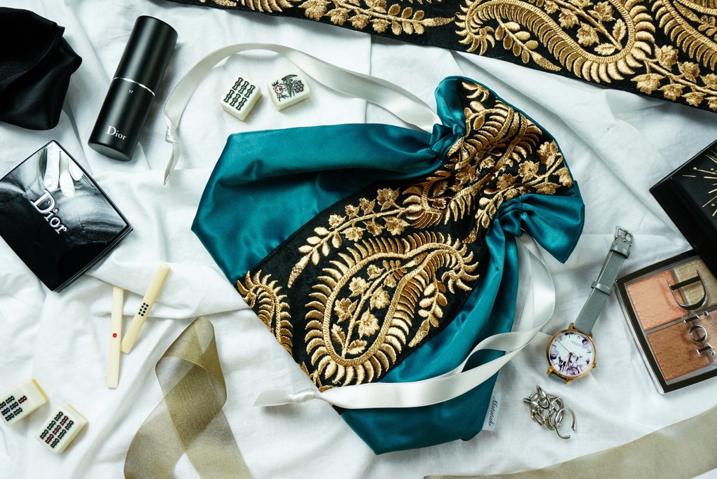 笹貫イメージ【トラベル巾着ポーチ】