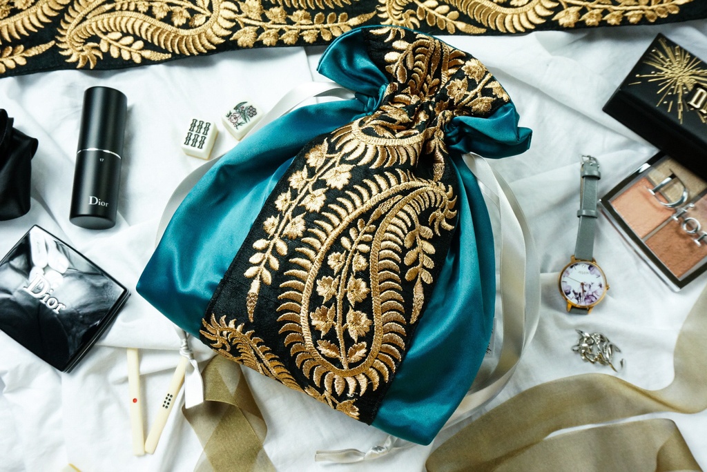 笹貫イメージ【トラベル巾着ポーチ】