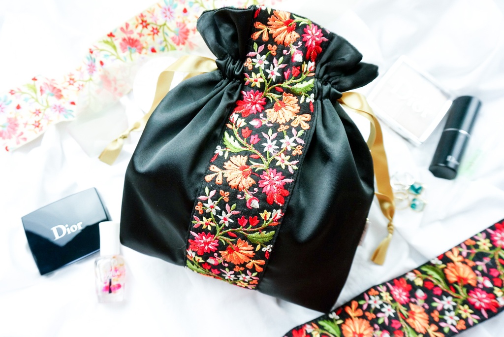 静形薙刀イメージ【トラベル巾着ポーチ】