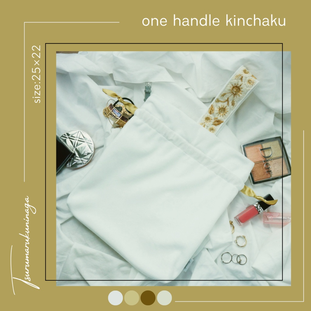 刀剣男士イメージワンハンドル巾着