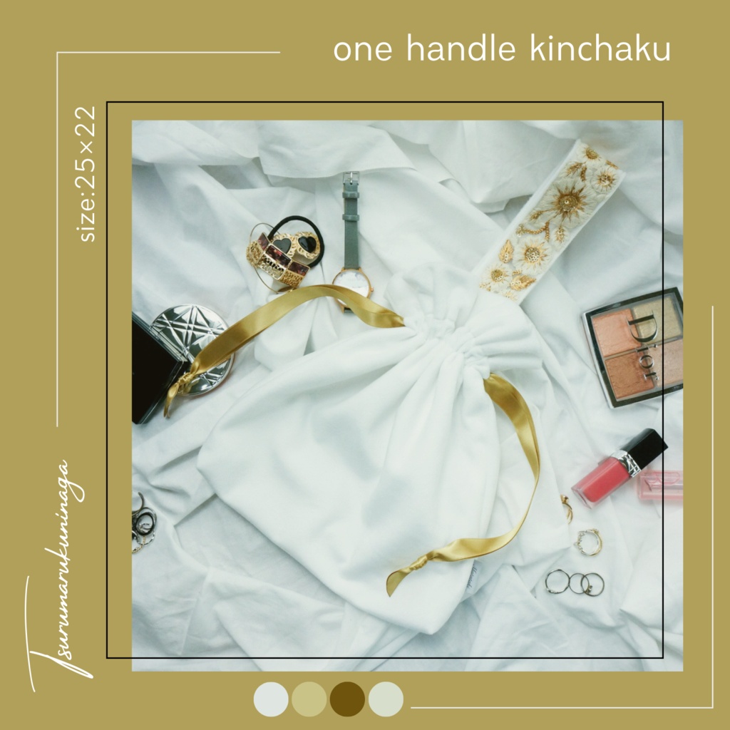 刀剣男士イメージワンハンドル巾着