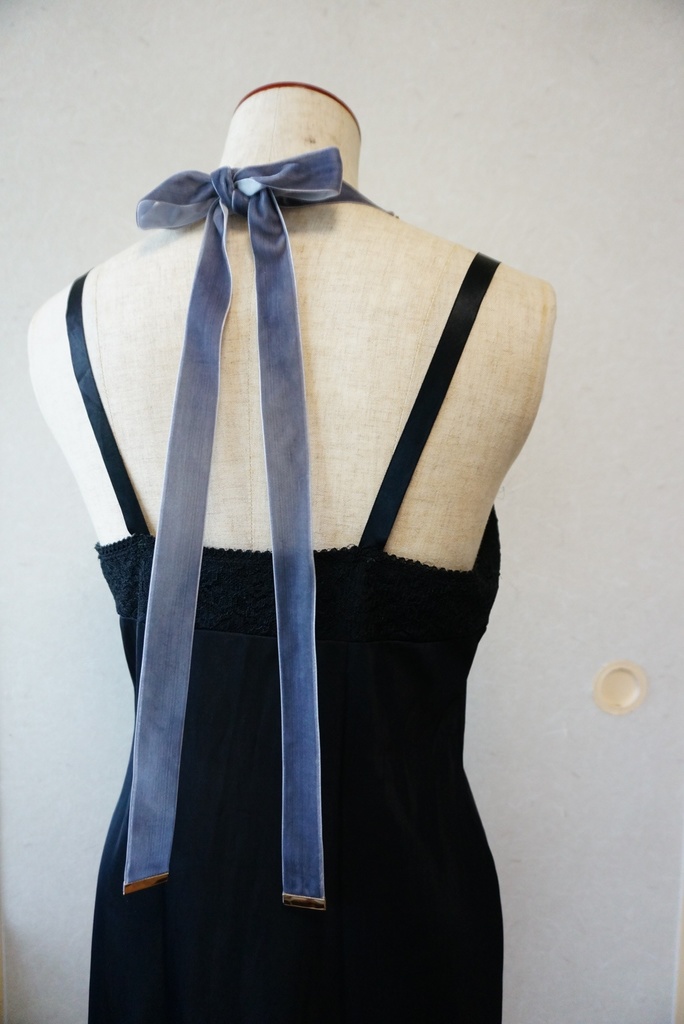 刀剣男士イメージベロアのリボンチョーカー