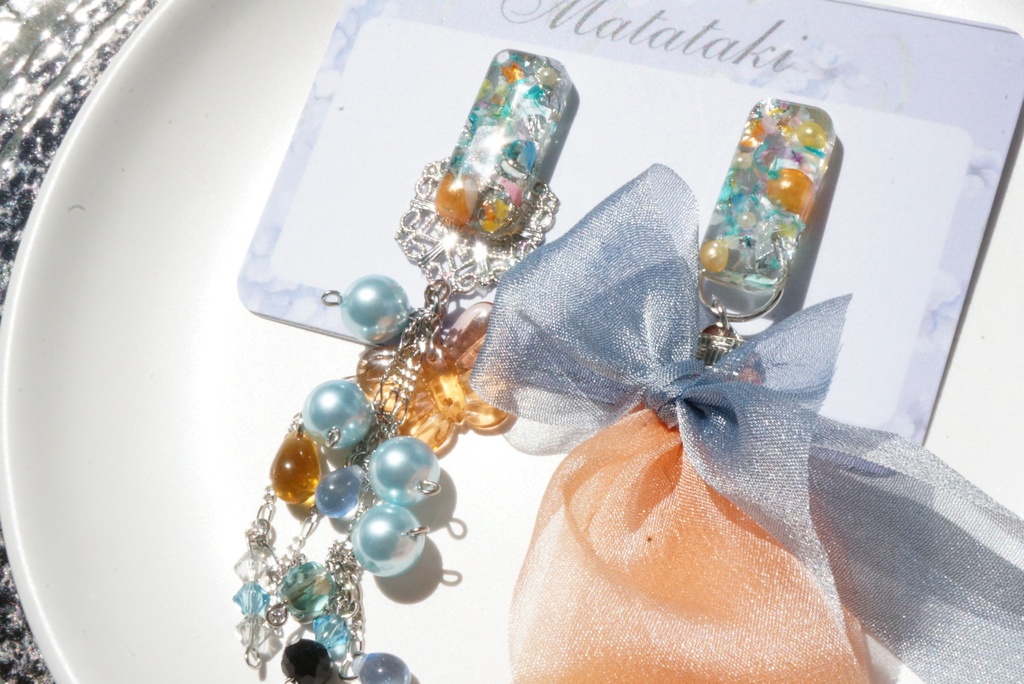 雲次イメージ【アシメピアス/イヤリング】