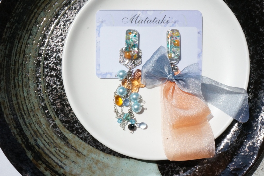 雲次イメージ【アシメピアス/イヤリング】