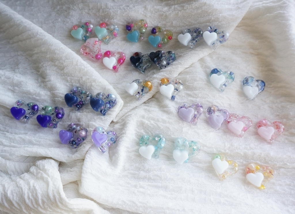 刀剣男士イメージ/バレンタインハートピアス（イヤリング）