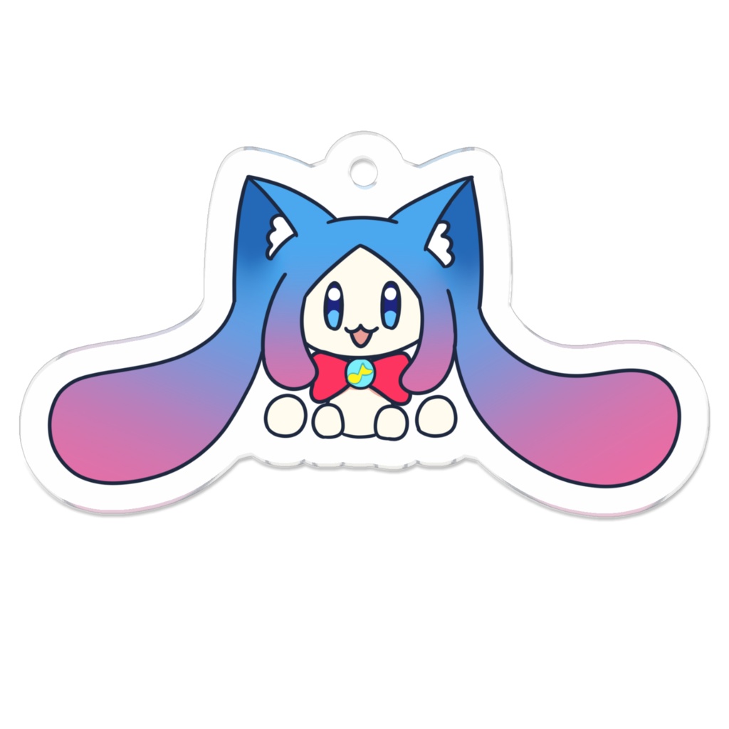 トロネ　でふぉもち　アクリルキーホルダー