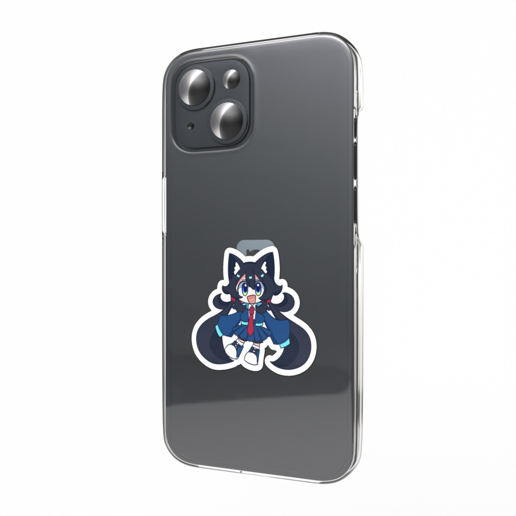 みぞれシロップ　でふぉもち　スマホステッカー