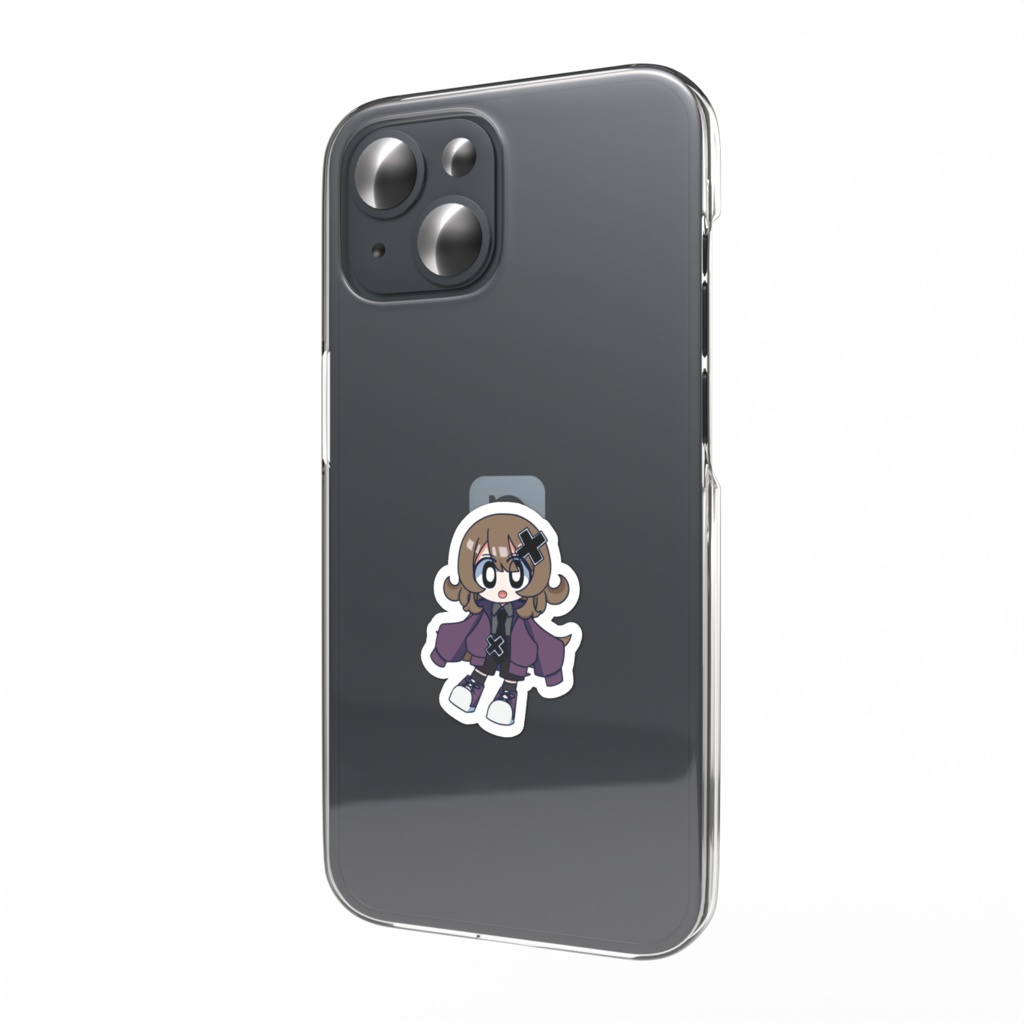 水沫烏有　でふぉもち　スマホステッカー