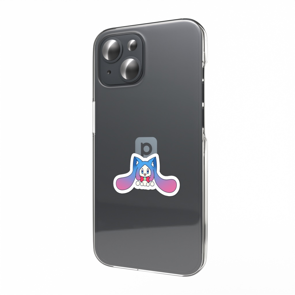 トロネ でふぉもち スマホステッカー