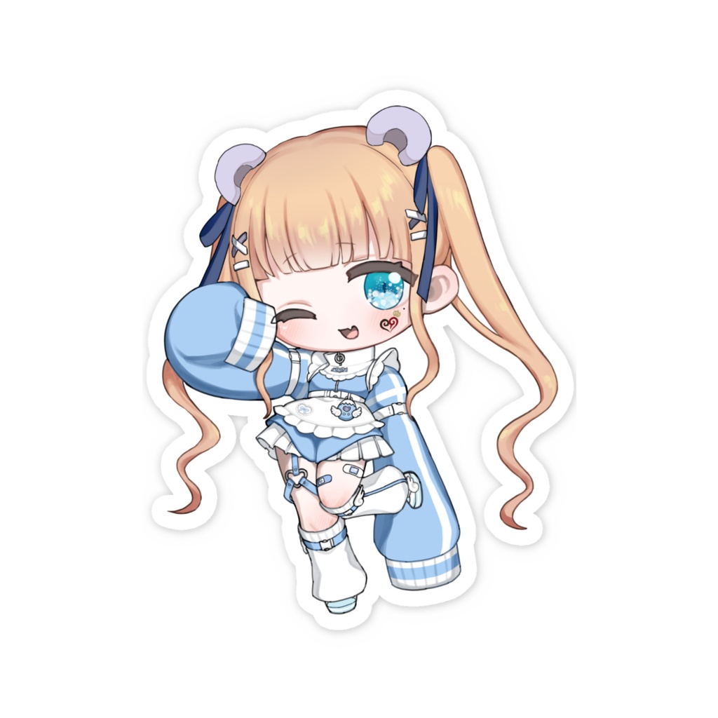 ෆkawaiiるなちのスマホステッカーෆ