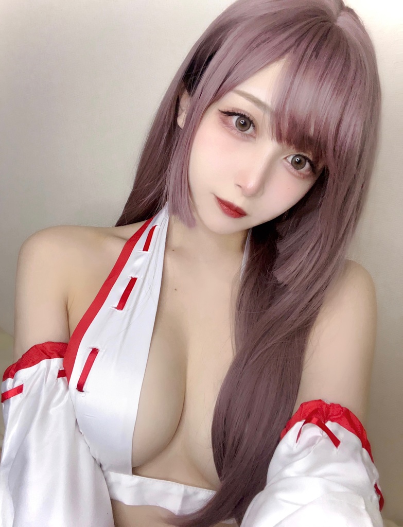 巫女さん ランチェキ