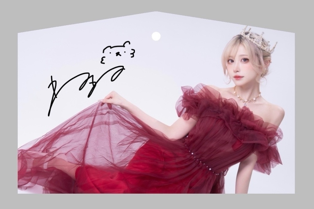 【通販限定】手書きサイン入り絵馬