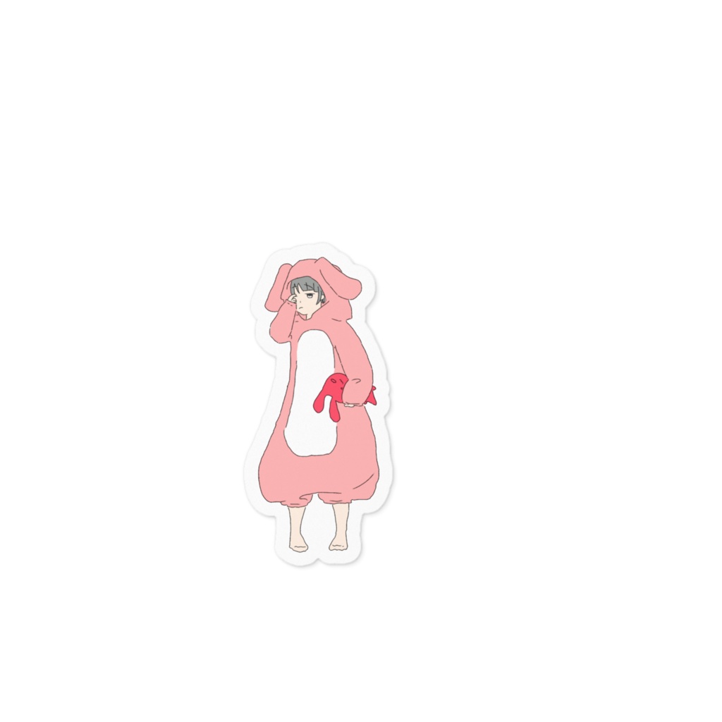 ウサギパジャマ カワセ