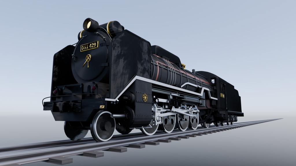 D51蒸気機関車