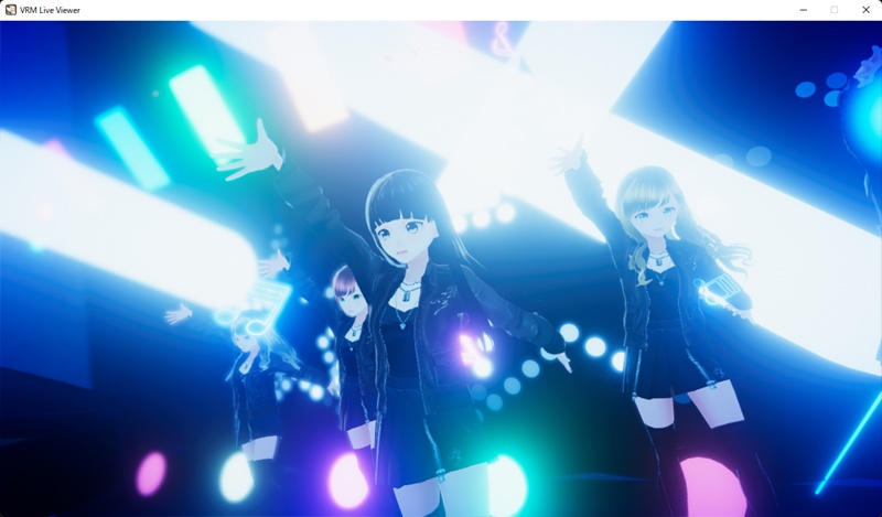 VRMLiveViewer用 ビームライトGLB