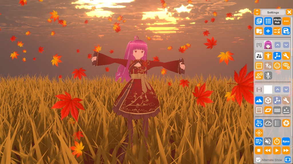 VRMLiveViewer用 パーティクルテクスチャ集 v1.18