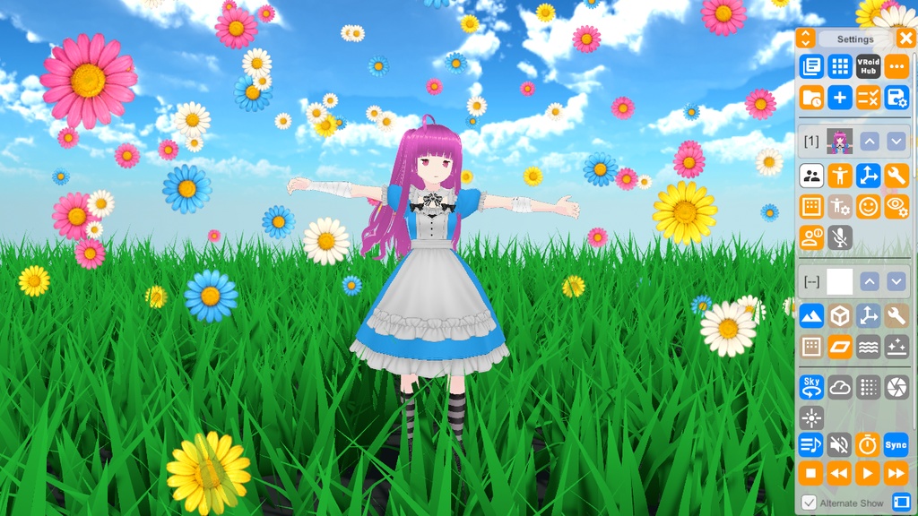 VRMLiveViewer用 パーティクルテクスチャ集 v1.18