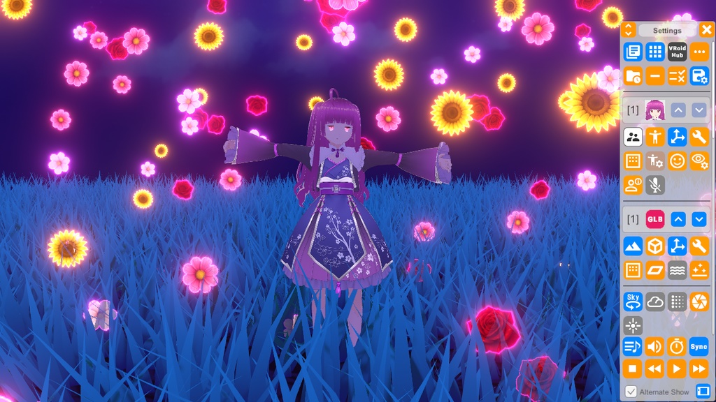 VRMLiveViewer用 パーティクルテクスチャ集 v1.18