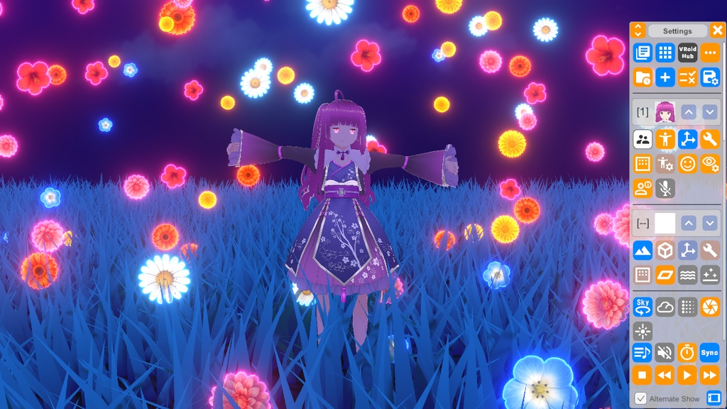 VRMLiveViewer用 パーティクルテクスチャ集 v1.18