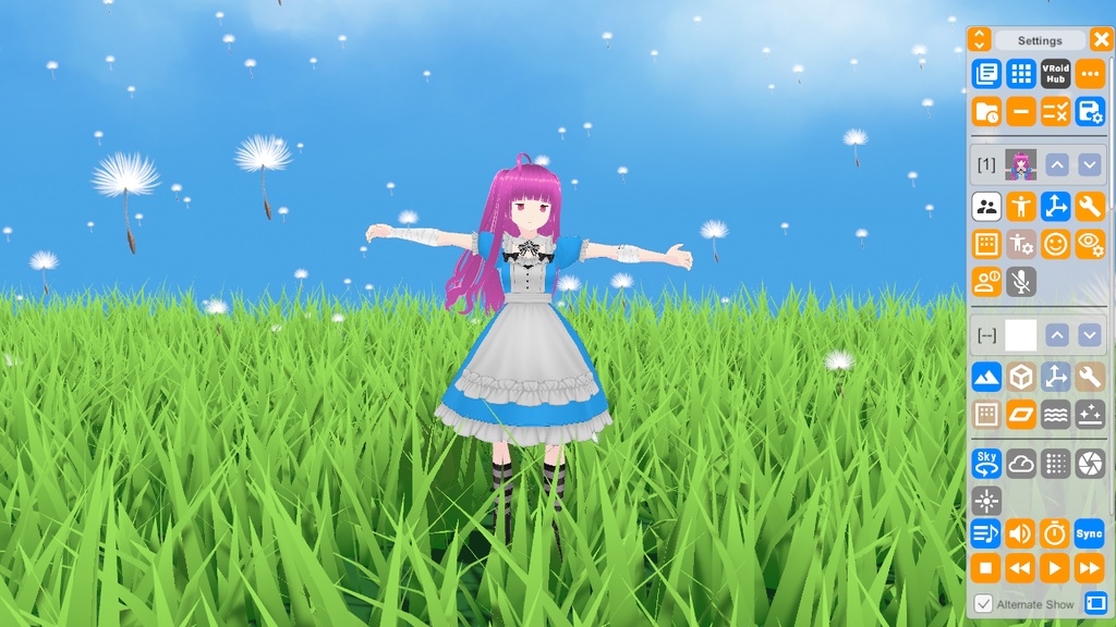 VRMLiveViewer用 パーティクルテクスチャ集 v1.18