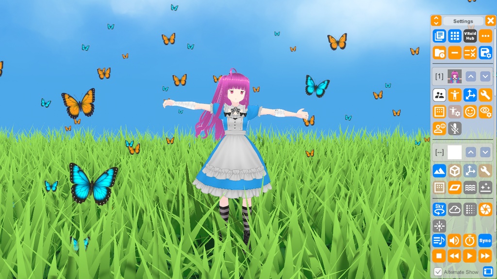 VRMLiveViewer用 パーティクルテクスチャ集 v1.18