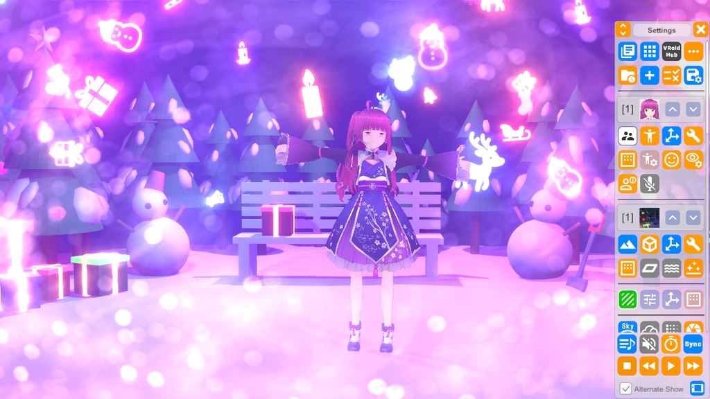 VRMLiveViewer用 パーティクルテクスチャ集 v1.19