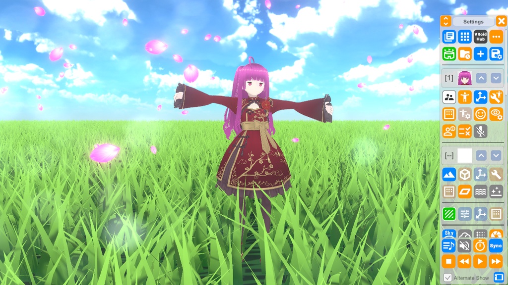 VRMLiveViewer用 パーティクルテクスチャ集 v1.21