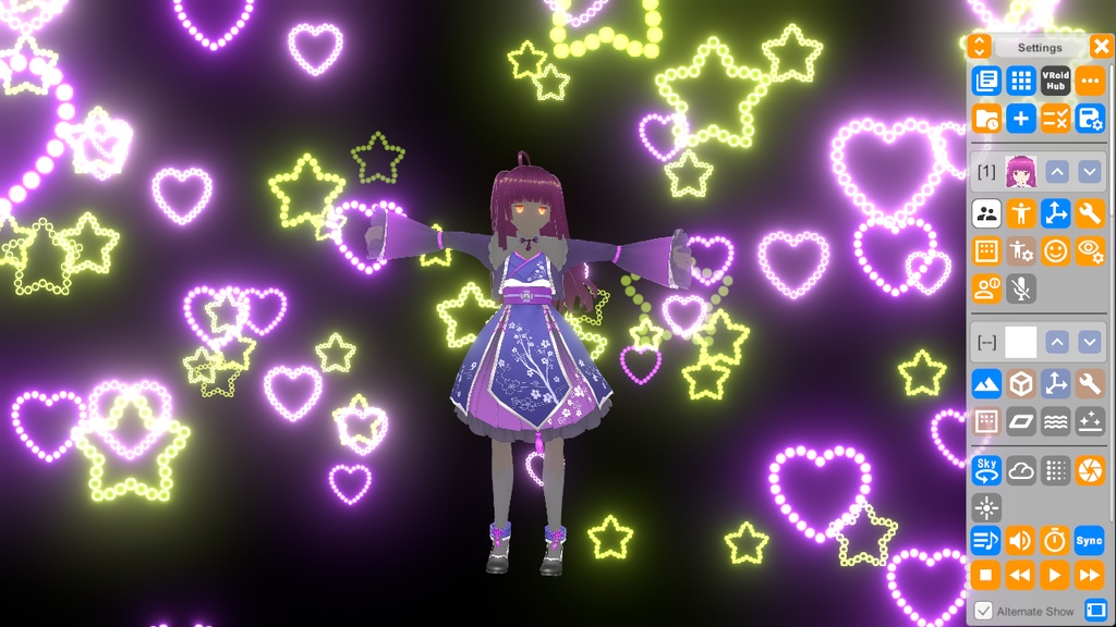 VRMLiveViewer用 パーティクルテクスチャ集 v1.18