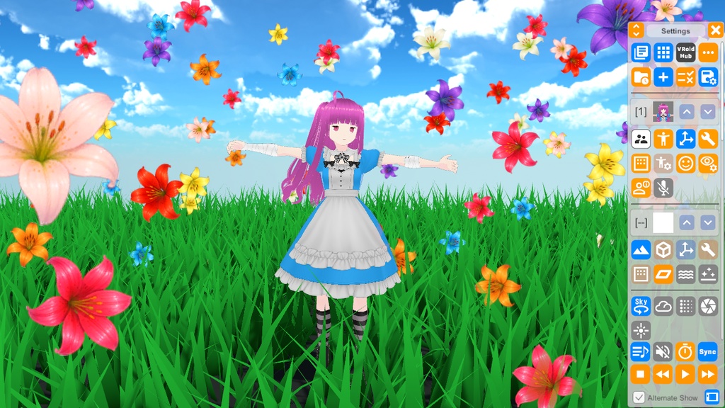 VRMLiveViewer用 パーティクルテクスチャ集 v1.18