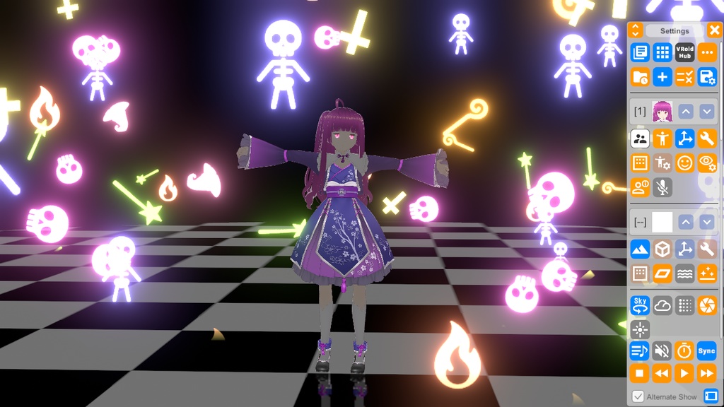 VRMLiveViewer用 パーティクルテクスチャ集 v1.10