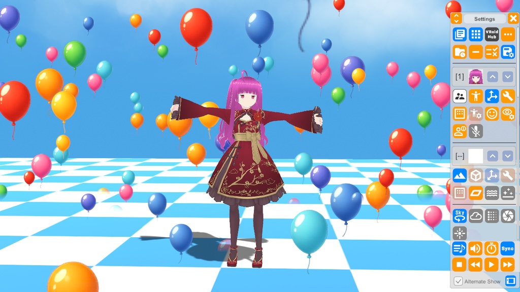 VRMLiveViewer用 パーティクルテクスチャ集 v1.18